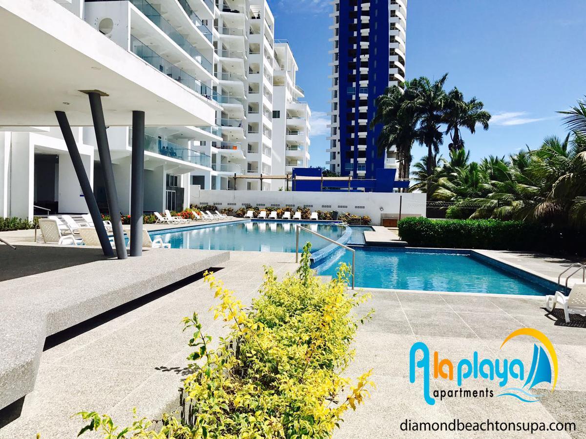 Resort Playa Azul Departamentos Frente Al Mar 通苏帕 外观 照片