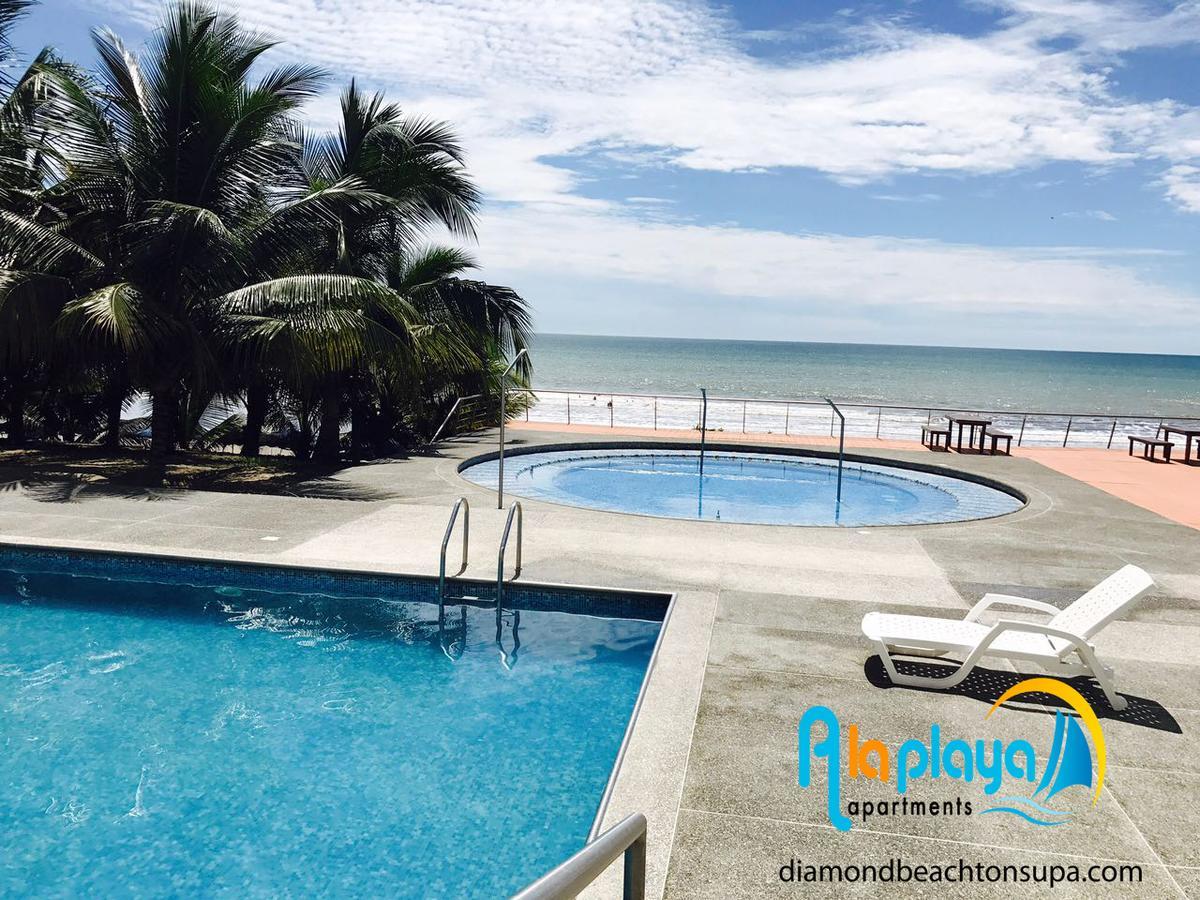 Resort Playa Azul Departamentos Frente Al Mar 通苏帕 外观 照片