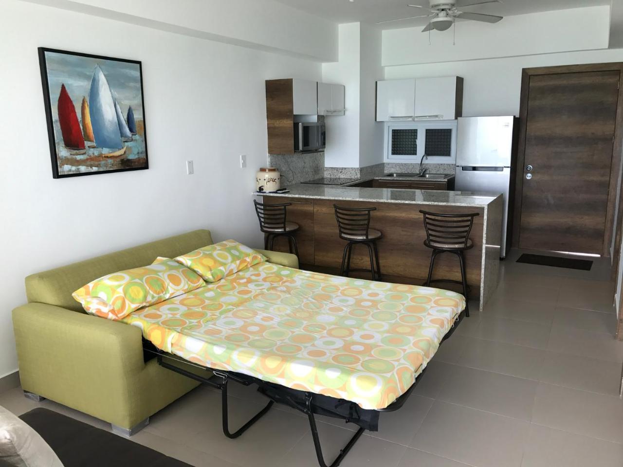 Resort Playa Azul Departamentos Frente Al Mar 通苏帕 外观 照片