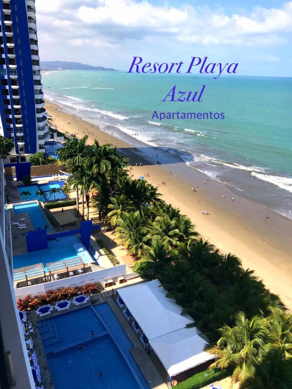 Resort Playa Azul Departamentos Frente Al Mar 通苏帕 外观 照片
